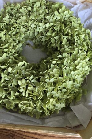 Kranz hortensienkranz Beerenkranz grün Herbstkranz Kränze im Mrs greenery shop bestellen kaufen