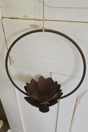 Rost-Ring mit Blüte – Bild 3