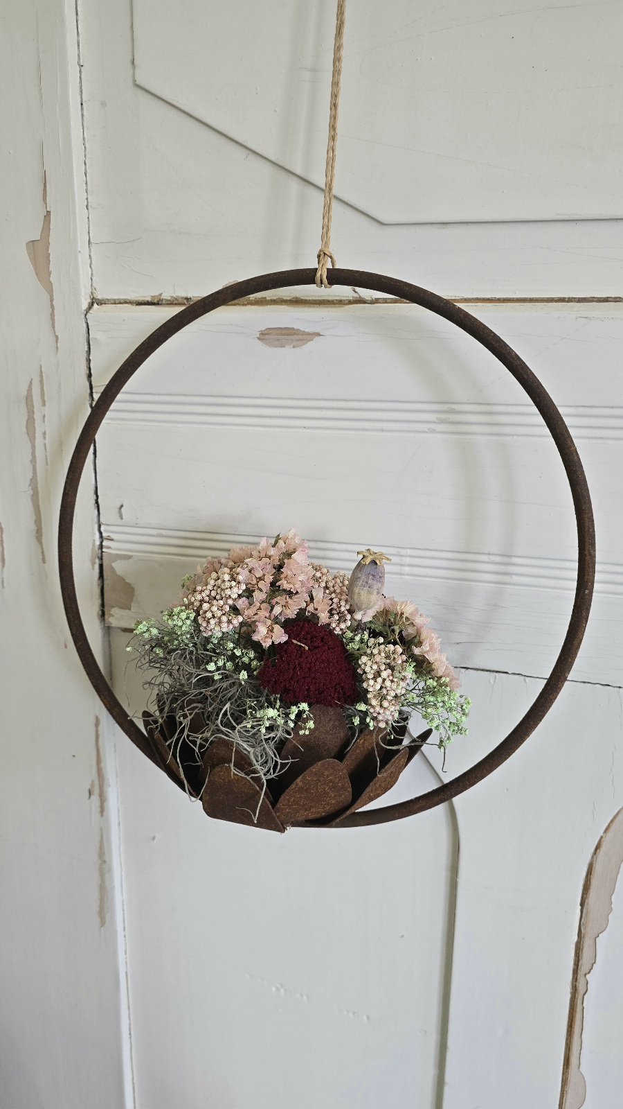 Rost-Ring mit Blüte – Bild 2