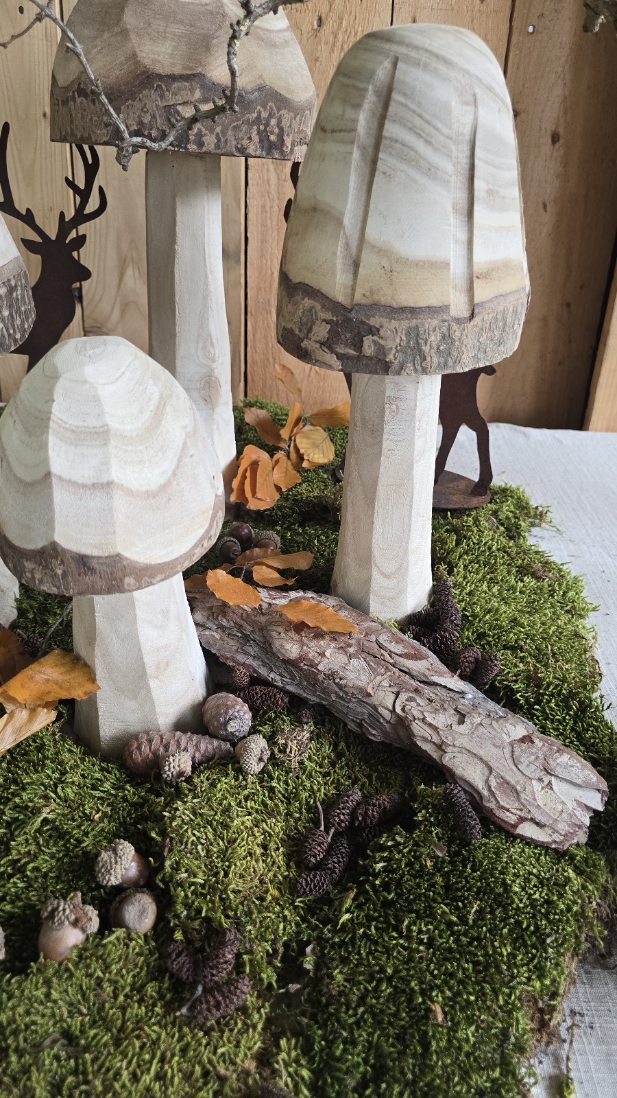 Erle Erlenzapfen getrocknet Weihnachtsdeko Adventsdeko im Mrs greenery shop bestellen kaufen