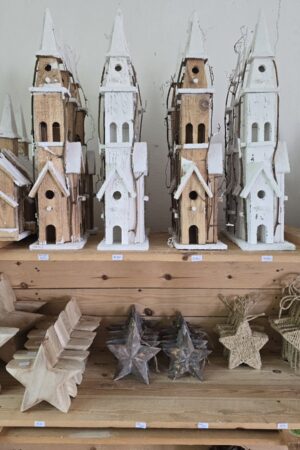 Alternative view of White Wonderland Kapelle weiß 60 cm mit LED