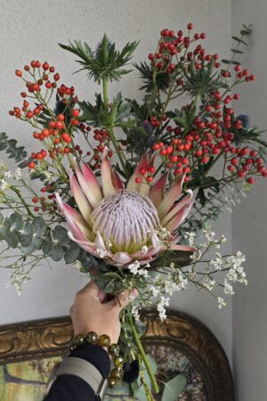 Blumenstrauß der Woche: Protea Autumn